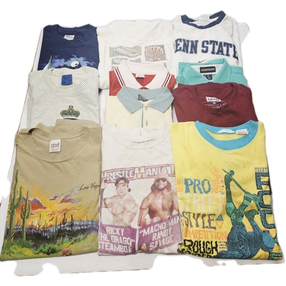 Graphic‎ T-Shirts Mixed Lot Y2k anf Vintage Various Men's Sizes